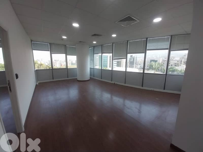350 Sqm | Super deluxe Office for rent in Jisr el Bacha 0