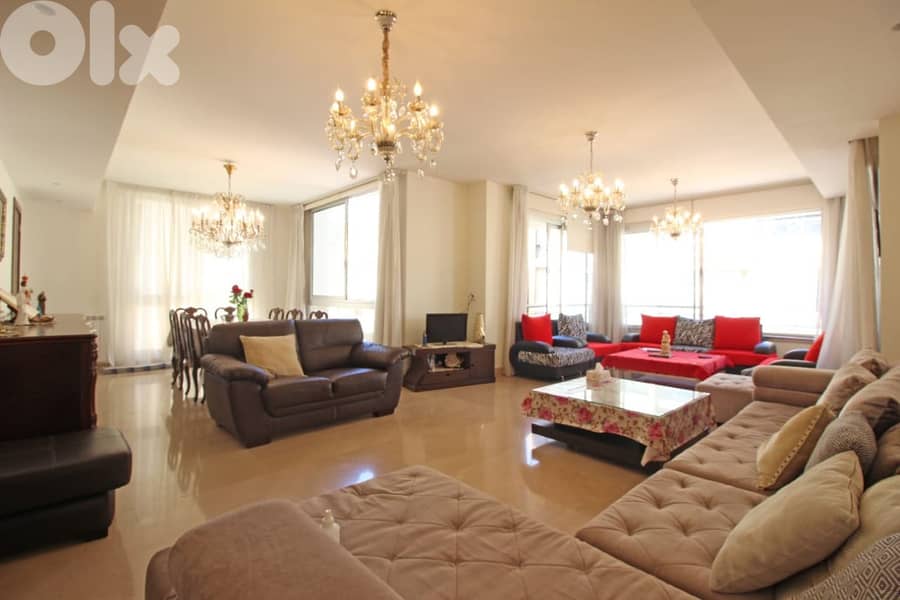 240 Sqm | Fully Furnished & Decorated Apartment In Achrafieh - Sassine 0
