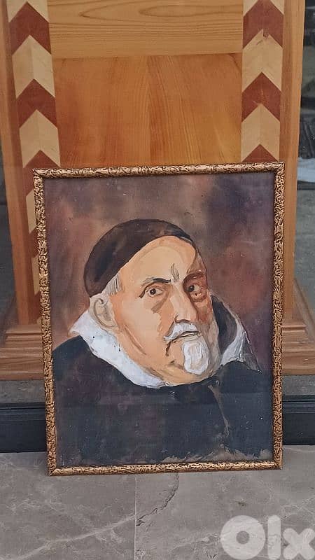 لوحة رسم زيتي 1