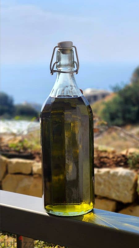 زيت زيتون عصر على الحجر - صنع عكار - عصر تشرين الأول 0