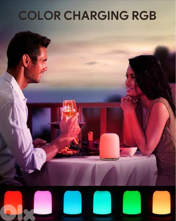 Aukey Night Light Rechargeable multifunctional compact lamp/4$delivery 6