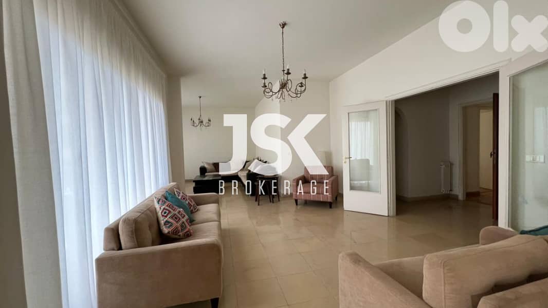 L07028-3-Bedrooms Furnished Apartment for Rent in Sioufi 0
