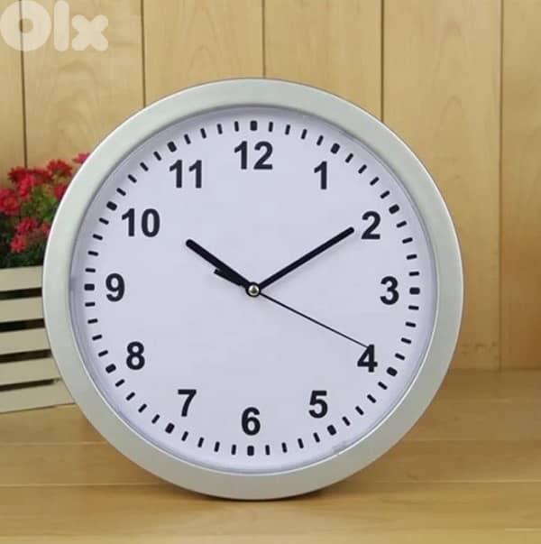 Hidden Compartment Wall Clock Brand New 1