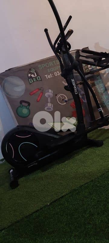 New Elliptical cardio machine 130 kg 03027072 GEO SPORT معدات رياضية 5