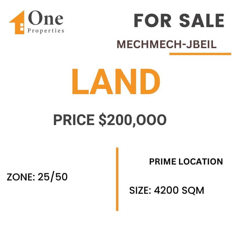 LAND FOR SALE IN MECHMECH - ANNAYA 0