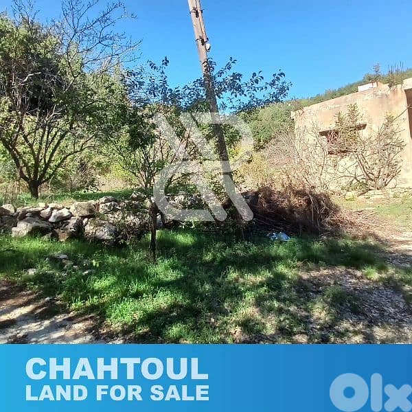 Land for sale at Chahtoul - أرض للبيع في شحتول 2