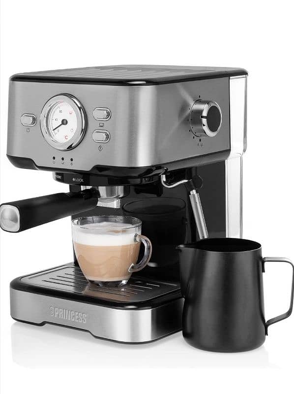 Princess 249412 Espresso + Capsule Machine  /3$delivery 16