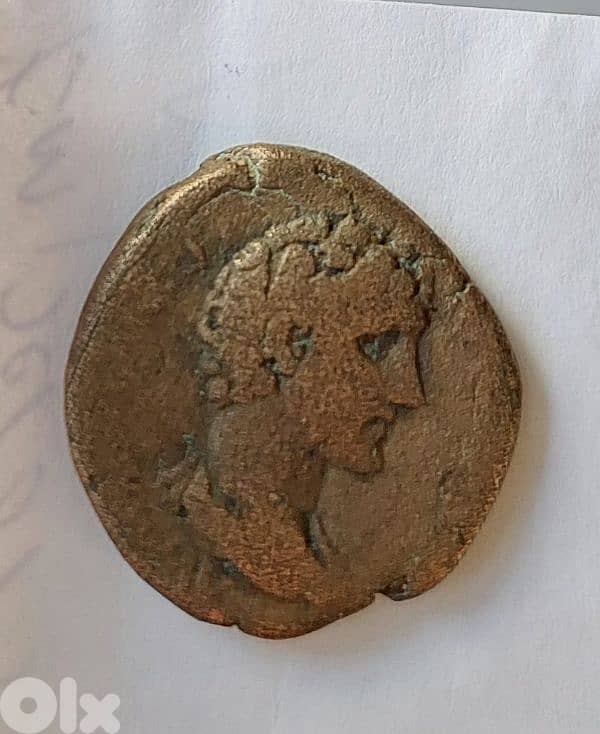 Ancient Roman Emperor Hadrian  "117_138" AD Emperor Coin Antoich mint 0