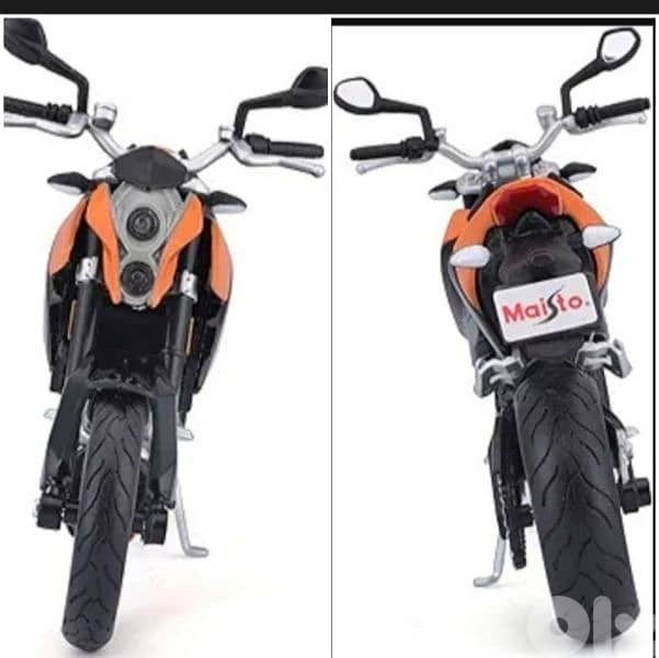 KTM 690 Duke diecast motorcycle model 1:12 3