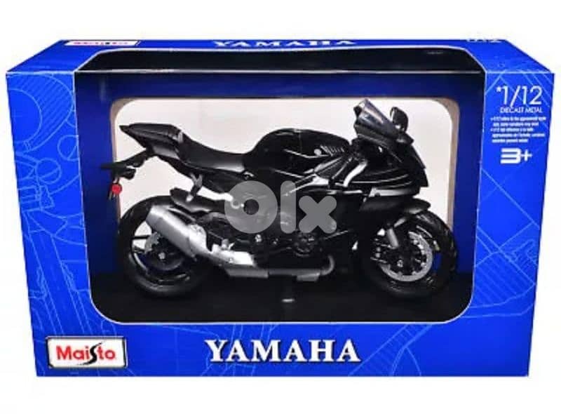 Yamaha YZF-R diecast motorcycle model 1:12 2