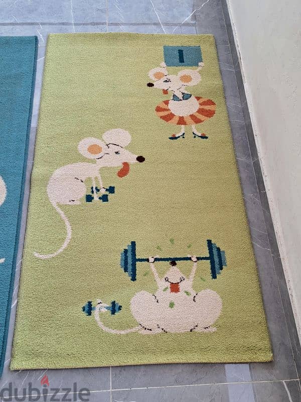 3 colourful carpets for kids badroom 4