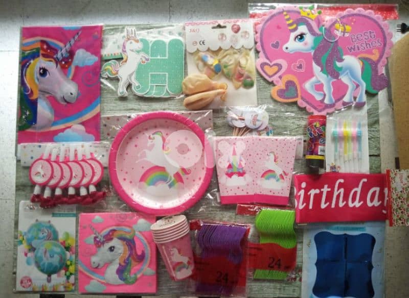 unicorn birthday party theme 3