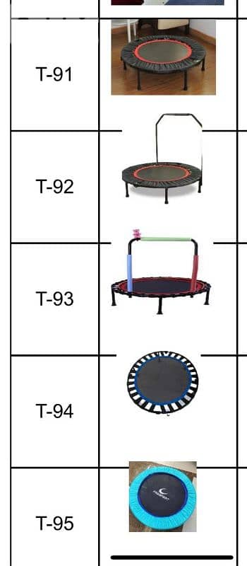 Trampoline all sizes and capacity 03027072 GEO SPORT معدات رياضية جديد 0