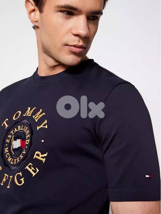 Tommy Hilfiger - Tshirt Navy Blue Size L 0