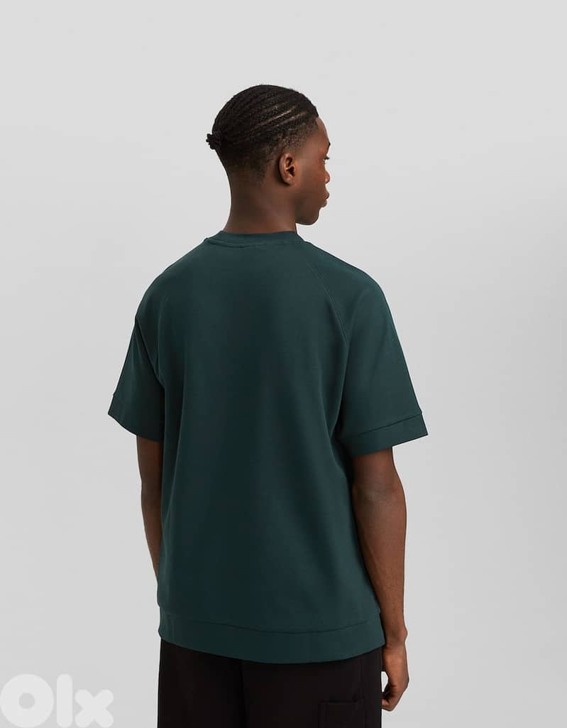 Bershka - boxy fit short sleeve T-shirt Size S 8