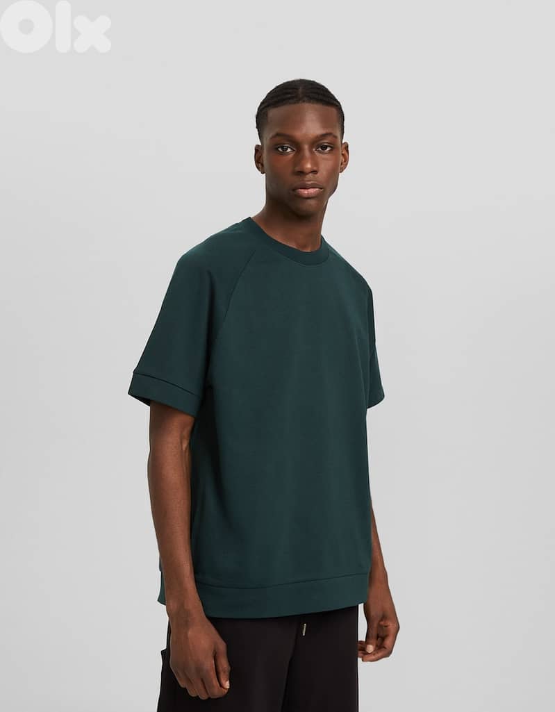 Bershka - boxy fit short sleeve T-shirt Size S 10