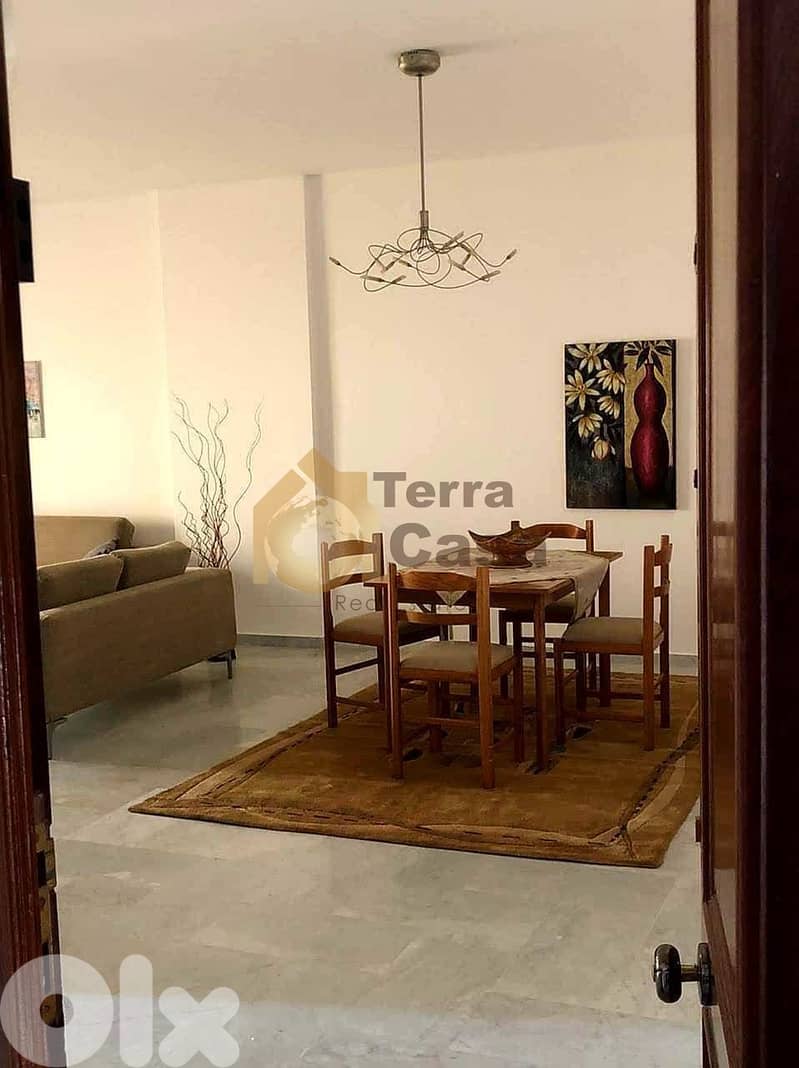 Ghazir fully furnished apartment sea view, yearly rental Ref#3065 0