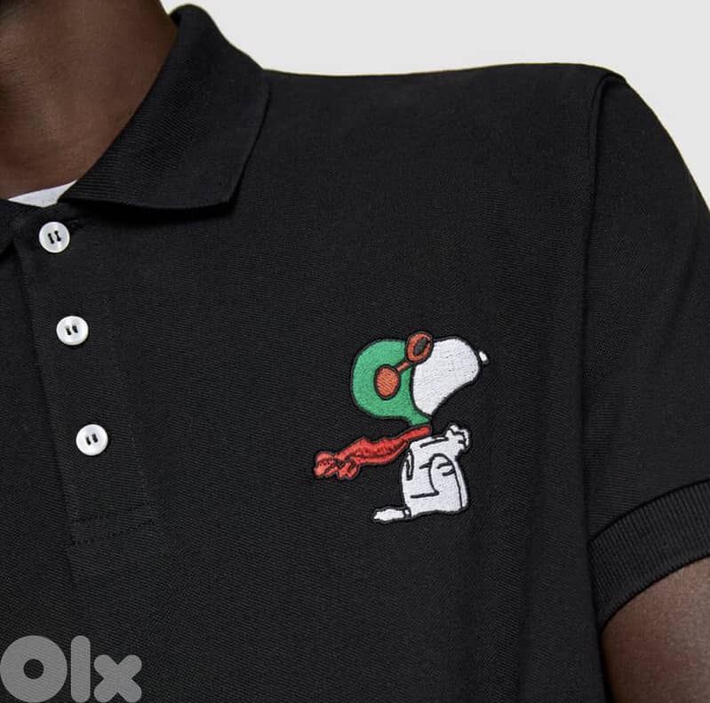 Zara - Polo Black size L 8