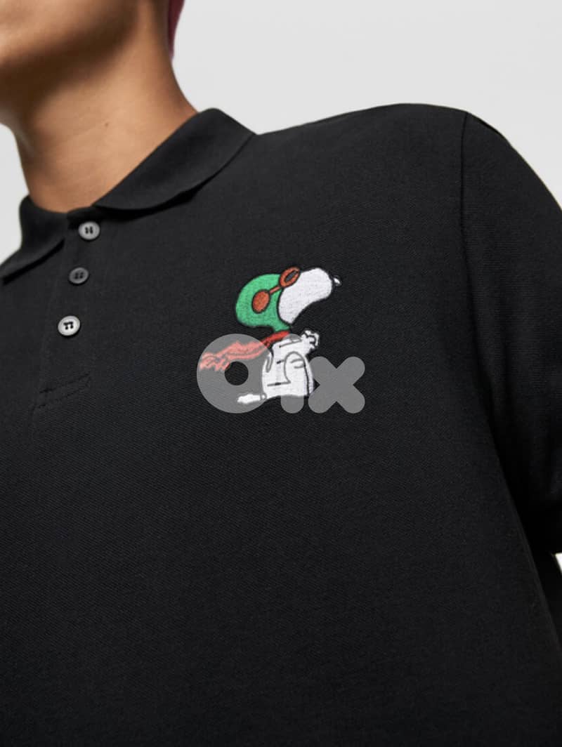 Zara - Polo Black size L 6