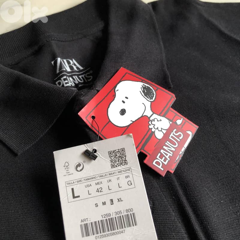 Zara - Polo Black size L 0