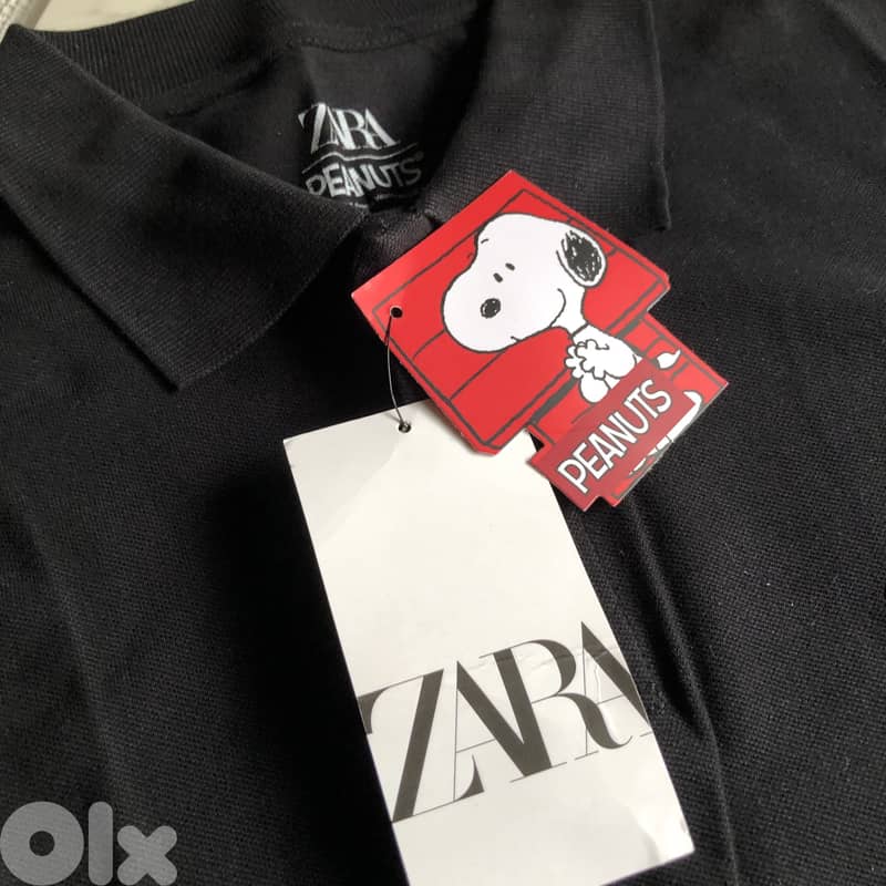 Zara - Polo Black size L 3