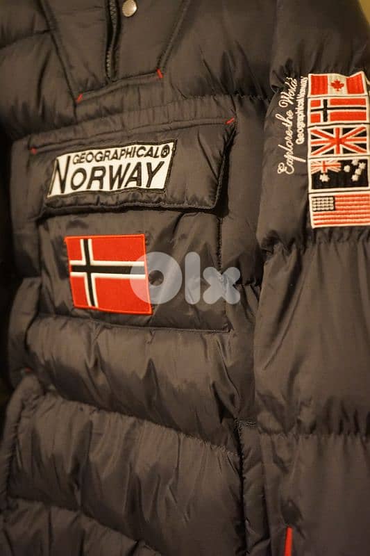 Men Puffer Down Jacket Geographical Norway 2