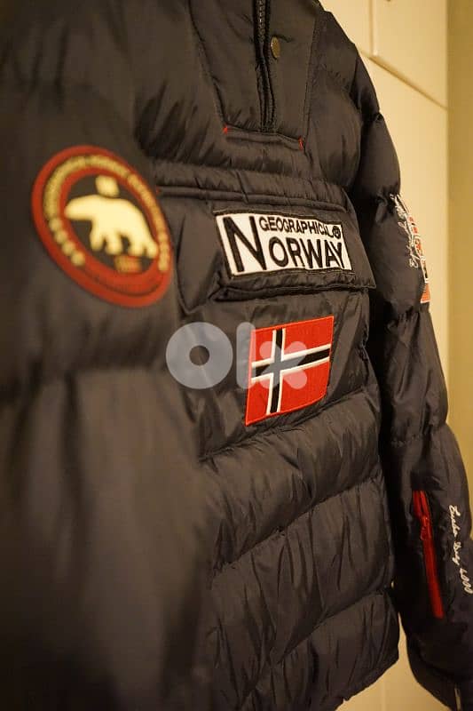 Men Puffer Down Jacket Geographical Norway 5