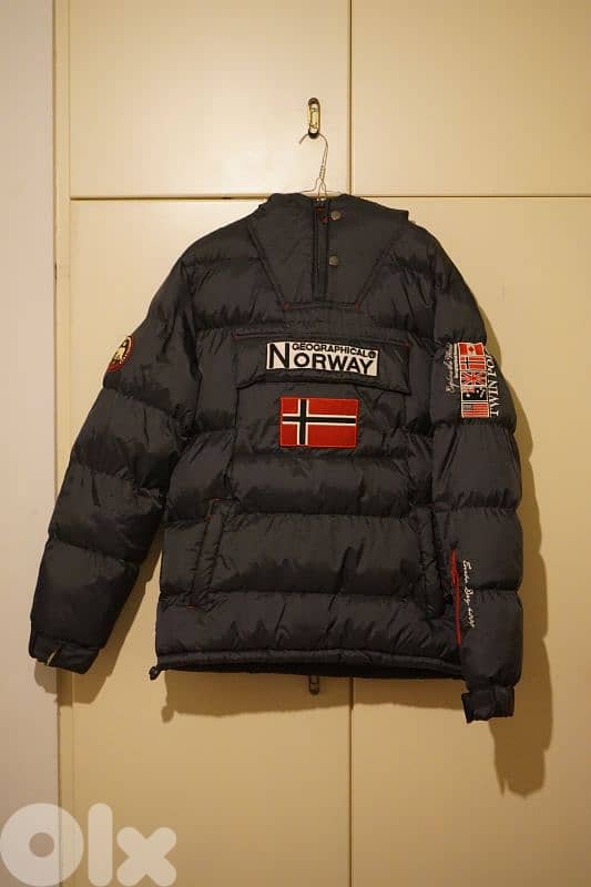 Men Puffer Down Jacket Geographical Norway 6