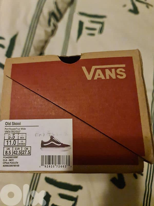 Vans Old Skool shoes Burgundy 2
