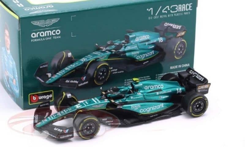 Aston Martin AMR 23 #14(Alonso) diecast car model 1;43 0