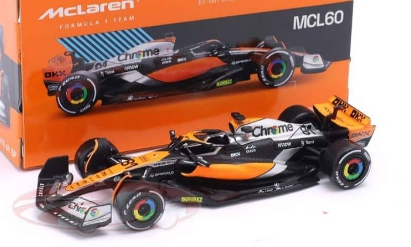 Mclaren MCL60 #81 (2023) diecast car model 1;43. 0