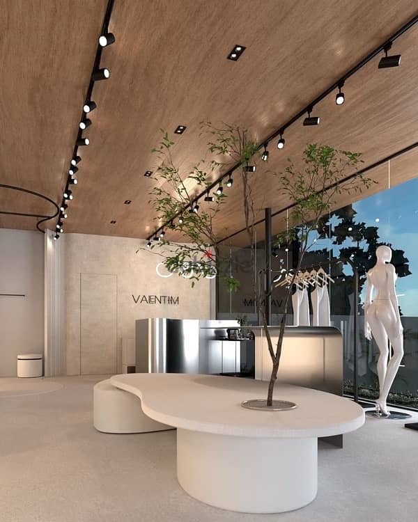 Beautiful Restaurant showroom gym or gallery with parking spots 0