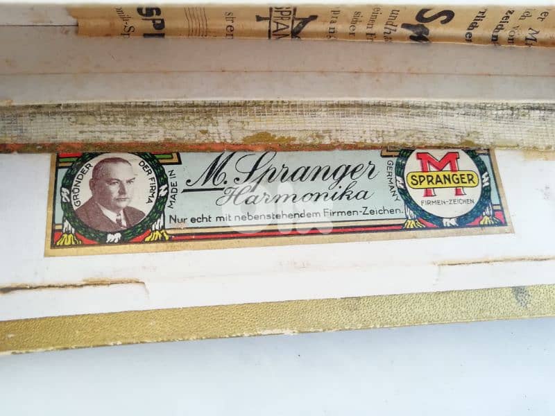 old Germany harmonica 1893 1