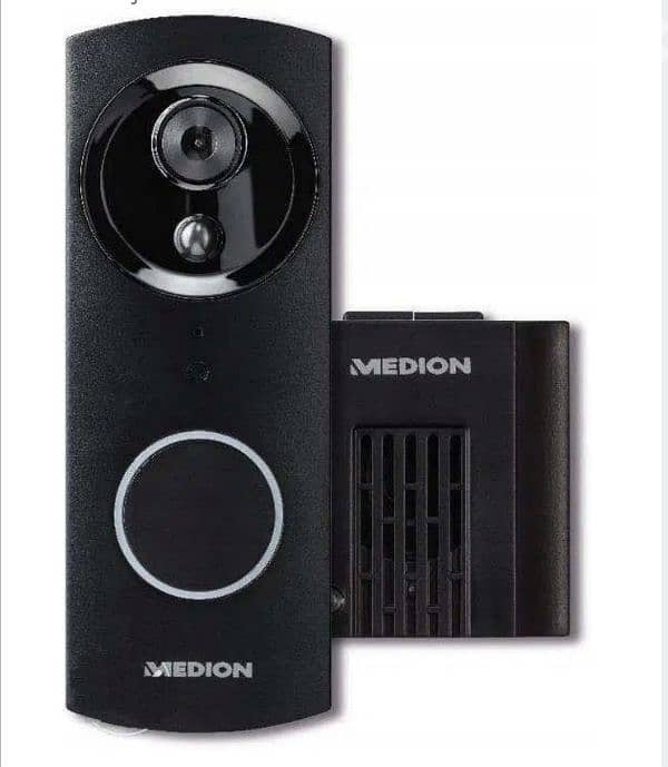 MEDION Smart video doorbell night vision, motion detection/4$ delivery 4