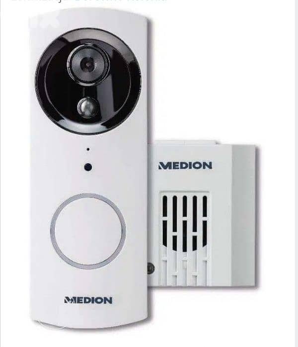 MEDION Smart video doorbell night vision, motion detection/4$ delivery 5