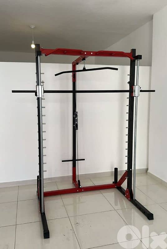 smith machine plus polie high & low 03027072 GEO SPORT معدات رياضية 0