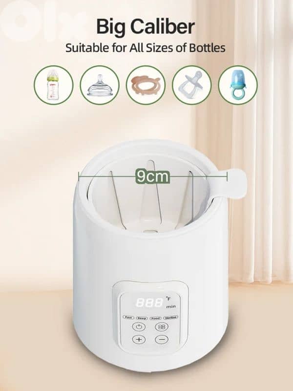 baby bottle warmer and steriliser food warmer for babies سخان للرضاعة 3