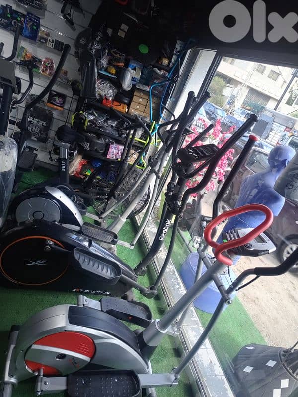 cardio bike elliptical treadmill machine 03027072 GEO SPORT معدات رياض 0