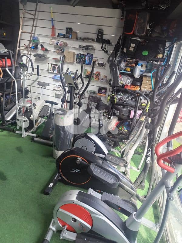 cardio bike elliptical treadmill machine 03027072 GEO SPORT معدات رياض 1
