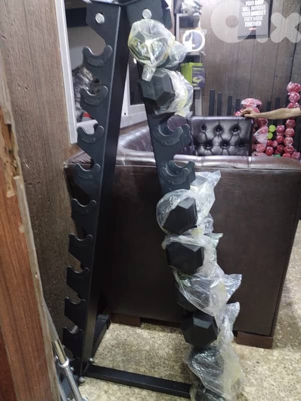 Stand for dumbells NEW 90$ (holds 20 pieces) 0