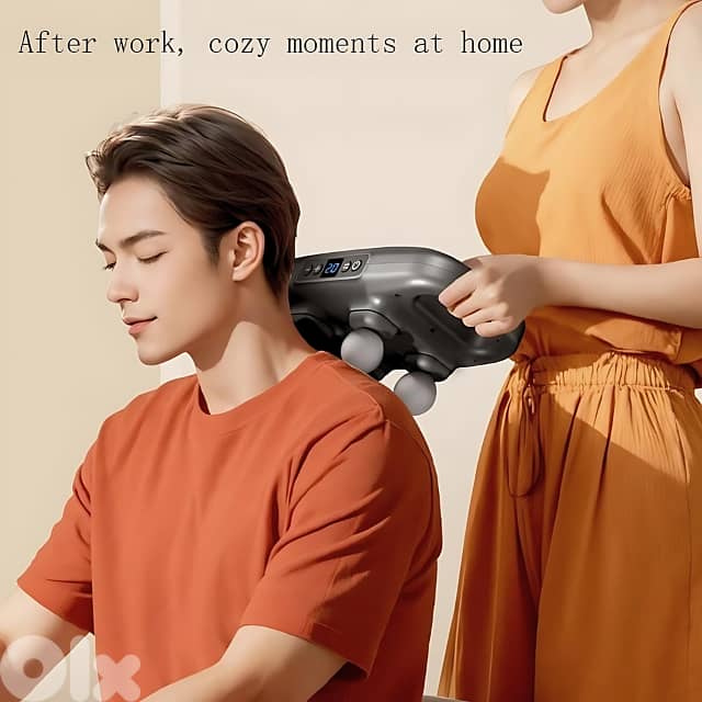 Handheld Massage Gun – 4 Heads, 20 Speeds for Pain Relief 3