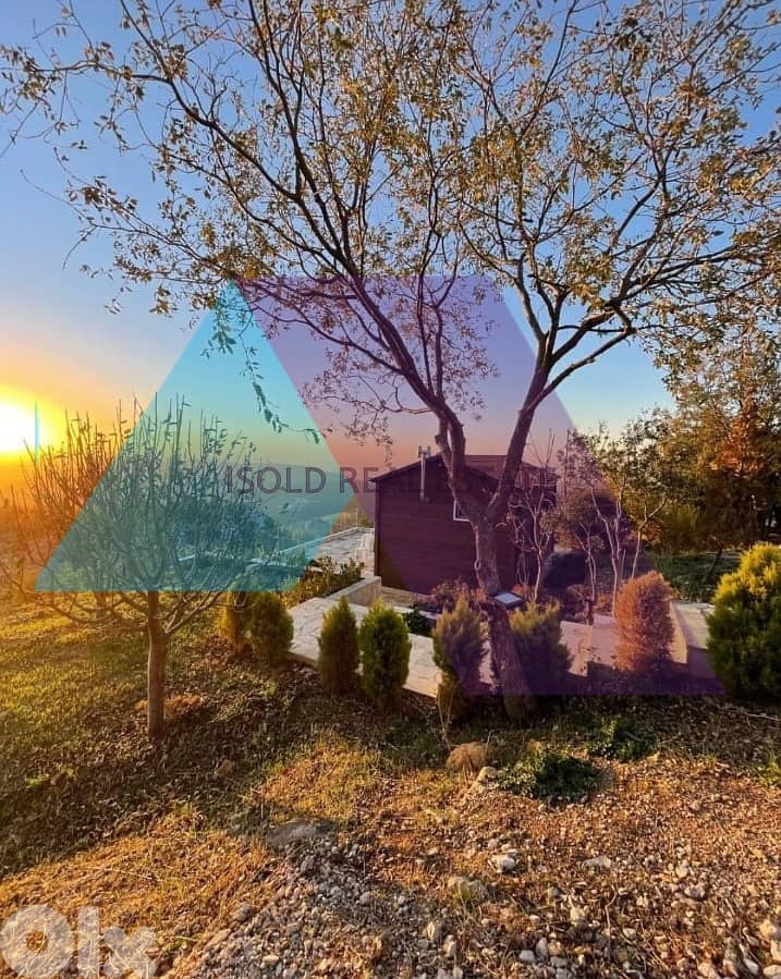 2420m2 Land+2 Bungalows +Open Panoramic View for sale in Zaarour-زعرور 0