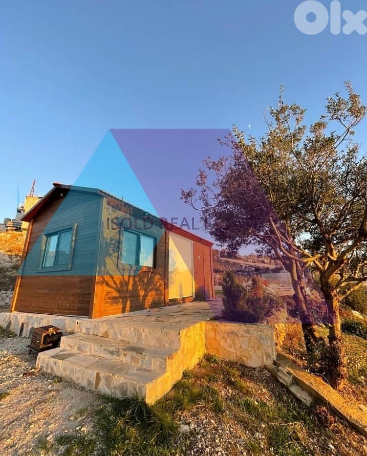 2420m2 Land+2 Bungalows +Open Panoramic View for sale in Zaarour-زعرور 2