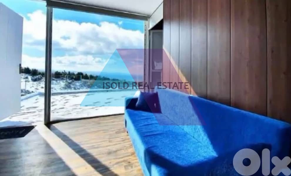 2420m2 Land+2 Bungalows +Open Panoramic View for sale in Zaarour-زعرور 5