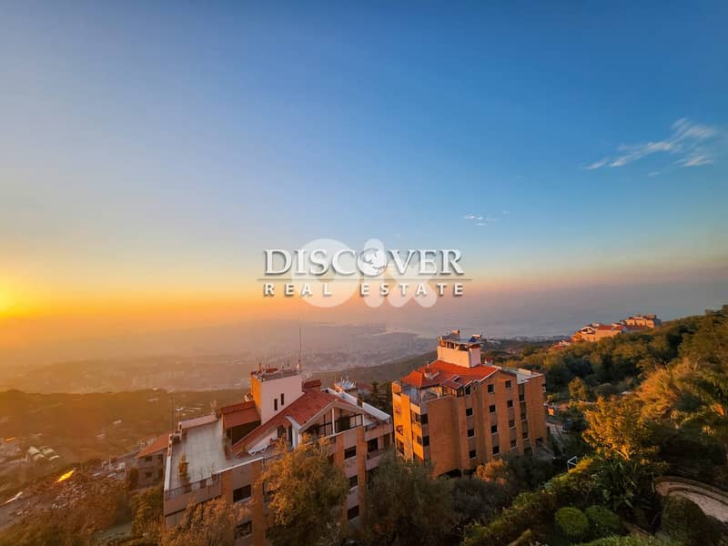 Panoramic Sea View Apartment in Beit Mery 0