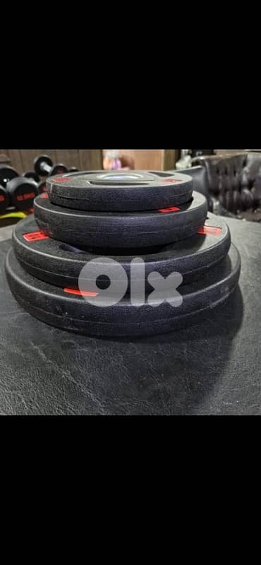 Olympic plates NEW 2.7$ x kg 1