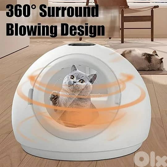 Fast Drying Blower for Cats and Small Dogs - Ultra-Quiet Dryer 3