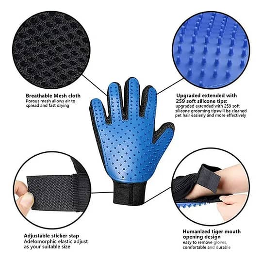 Silicone Massage Hair Remover Mitt 1