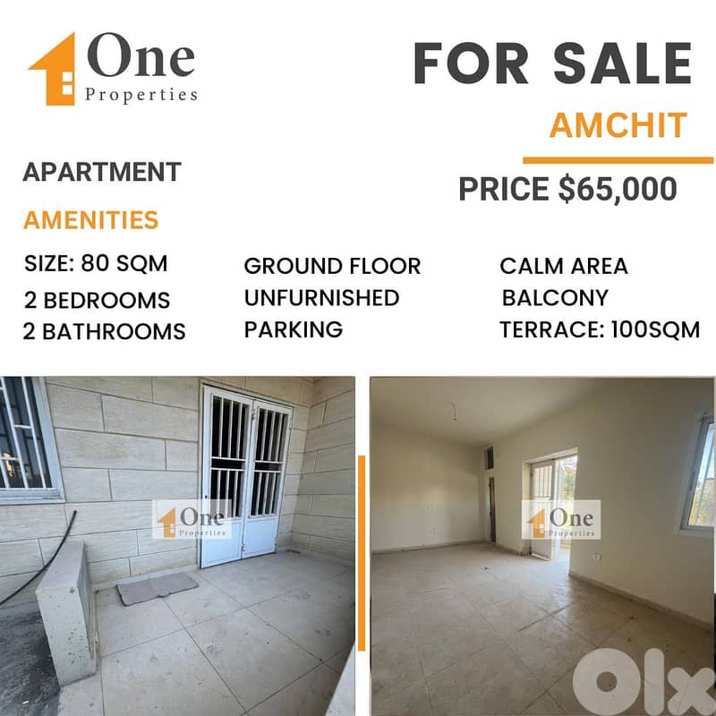 APARTMENT FOR SALE IN AMCHIT 0