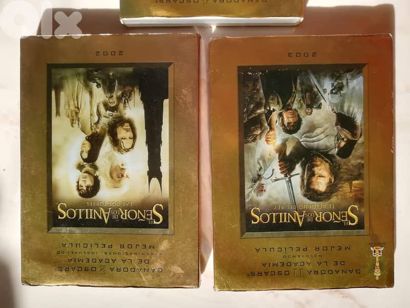 Lord of the rings trilogy dvds english & spanish audio & subs 2